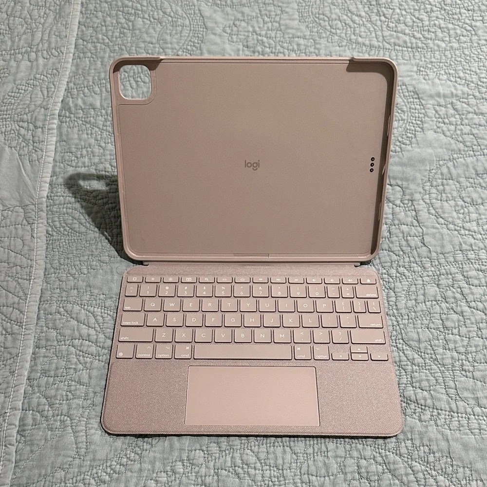 Logitech Gray Tablet Keyboard Case
